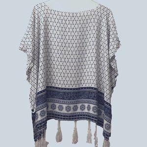 JC Sunny poncho cover up